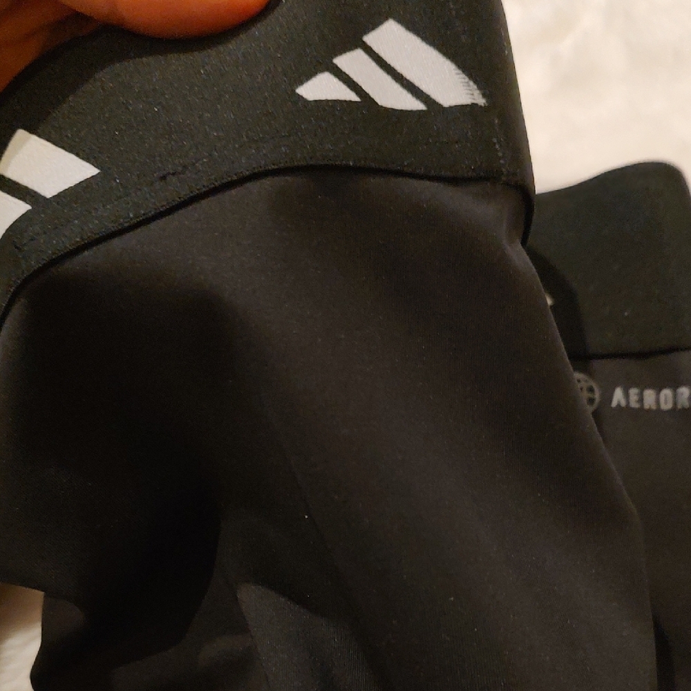 Adidas Women's Black and White Leggings - Picture 8 of 8